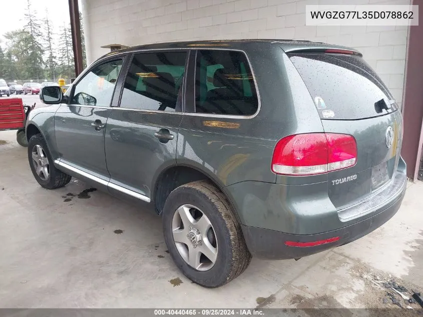 WVGZG77L35D078862 2005 Volkswagen Touareg V6