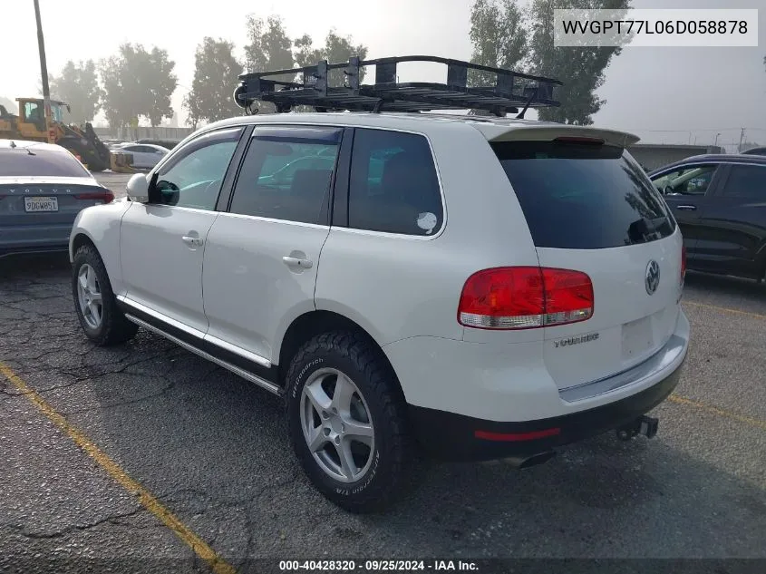 WVGPT77L06D058878 2006 Volkswagen Touareg V10 Tdi