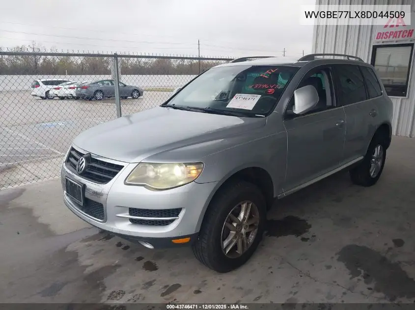 WVGBE77LX8D044509 2008 Volkswagen Touareg 2 Vr6 Fsi