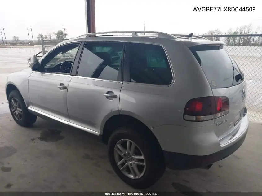 WVGBE77LX8D044509 2008 Volkswagen Touareg 2 Vr6 Fsi