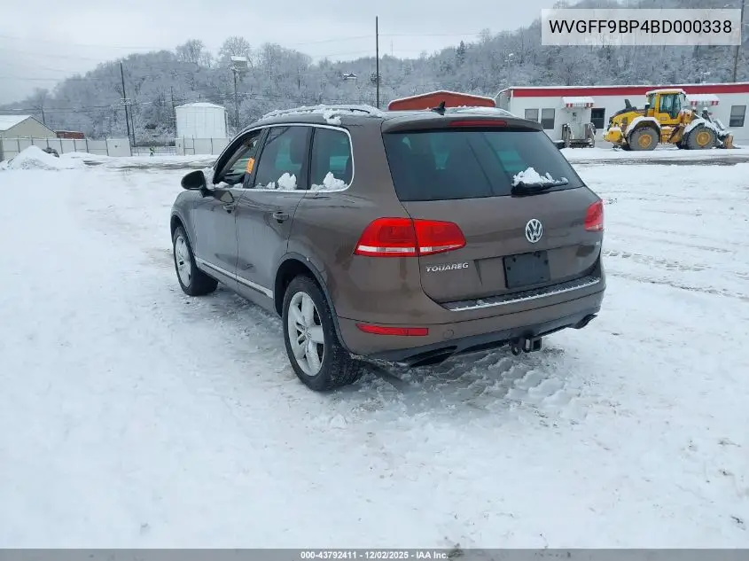WVGFF9BP4BD000338 2011 Volkswagen Touareg Vr6 Lux