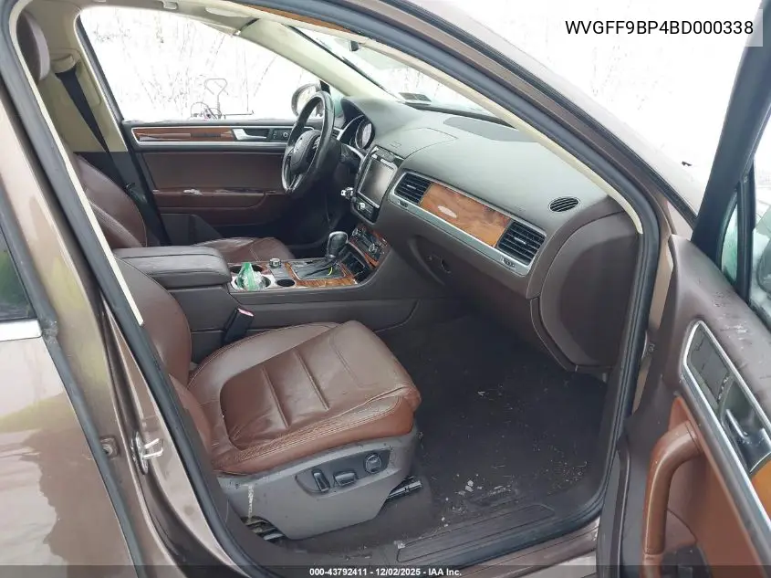 WVGFF9BP4BD000338 2011 Volkswagen Touareg Vr6 Lux