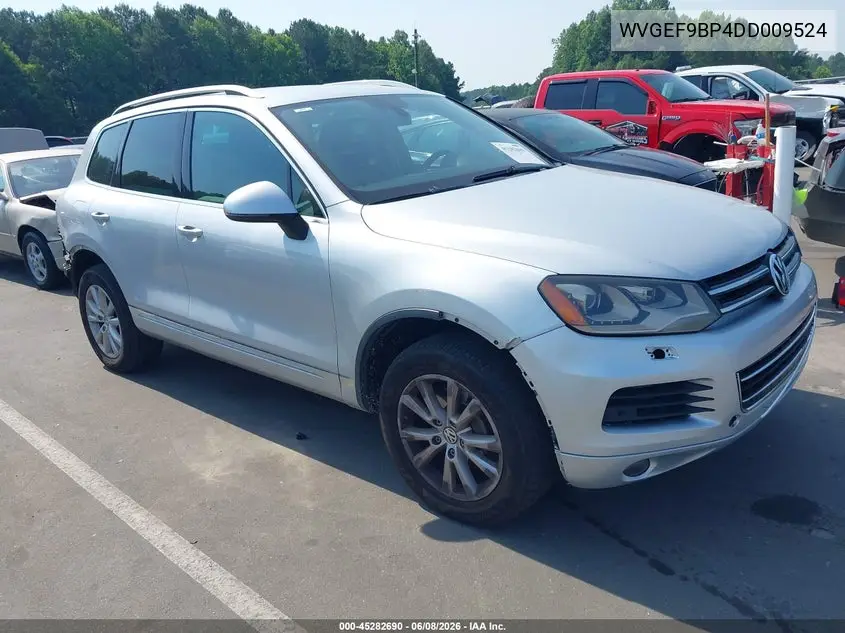 2013 Volkswagen Touareg Vr6 Sport VIN: WVGEF9BP4DD009524 Lot: 45282690
