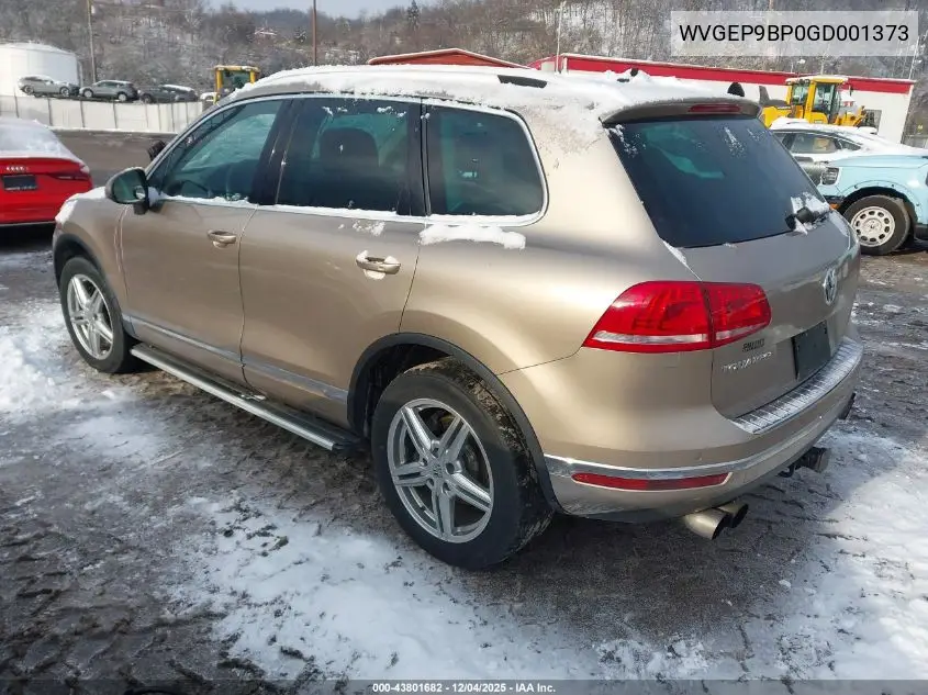 WVGEP9BP0GD001373 2016 Volkswagen Touareg Tdi Lux
