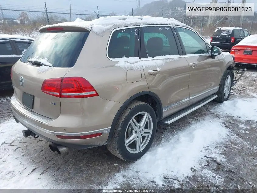 WVGEP9BP0GD001373 2016 Volkswagen Touareg Tdi Lux