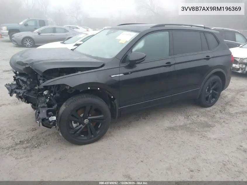 3VV8B7AX9RM196369 2024 Volkswagen Tiguan 2.0T Se R-Line Black