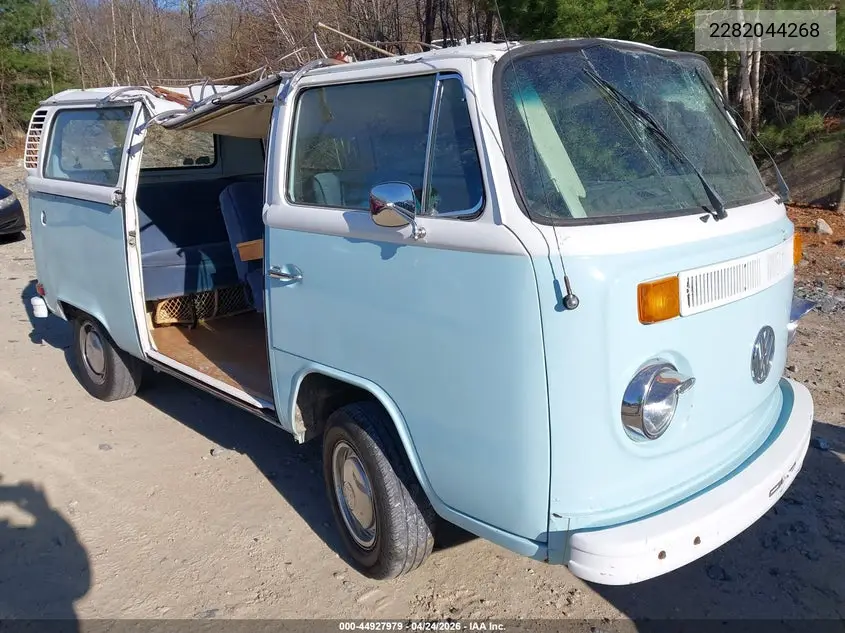 1978 Volkswagen Transporter VIN: 2282044268 Lot: 44927979