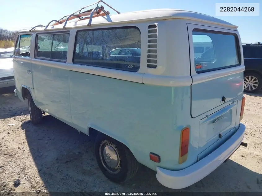 1978 Volkswagen Transporter VIN: 2282044268 Lot: 44927979
