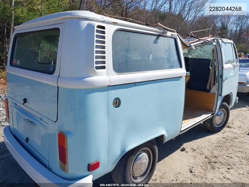 1978 Volkswagen Transporter VIN: 2282044268 Lot: 44927979