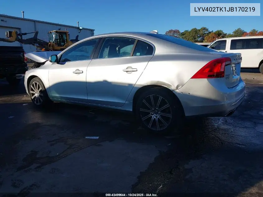 LYV402TK1JB170219 2018 Volvo S60 Inscription T5
