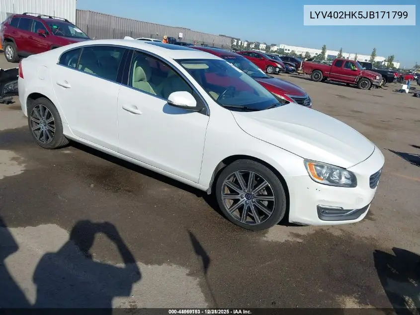LYV402HK5JB171799 2018 Volvo S60 Inscription T5
