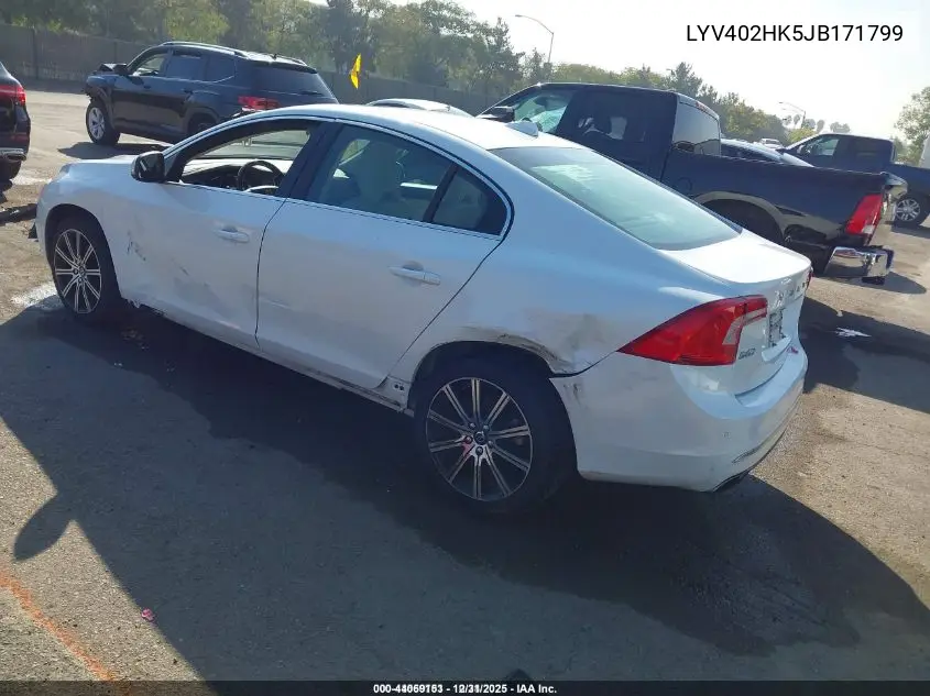 LYV402HK5JB171799 2018 Volvo S60 Inscription T5