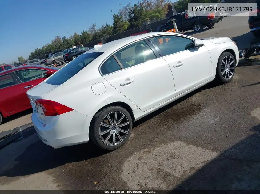 LYV402HK5JB171799 2018 Volvo S60 Inscription T5