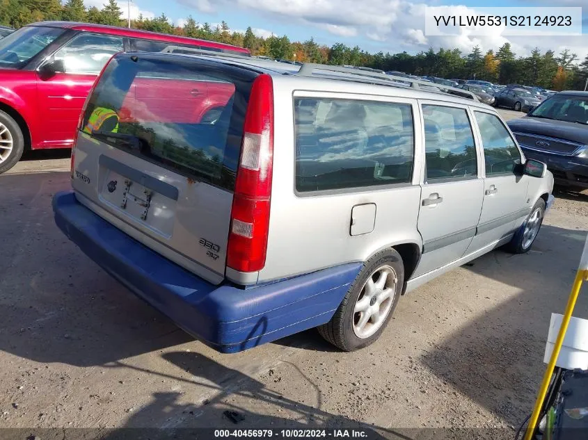 YV1LW5531S2124923 1995 Volvo 850 Glt