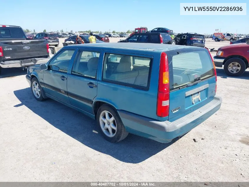 YV1LW5550V2286936 1997 Volvo 850 Gt