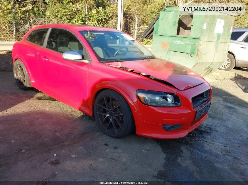 YV1MK672992142204 2009 Volvo C30 T5/T5 R-Design