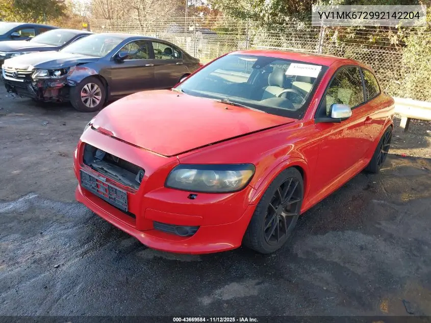 YV1MK672992142204 2009 Volvo C30 T5/T5 R-Design