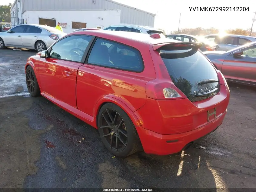 YV1MK672992142204 2009 Volvo C30 T5/T5 R-Design