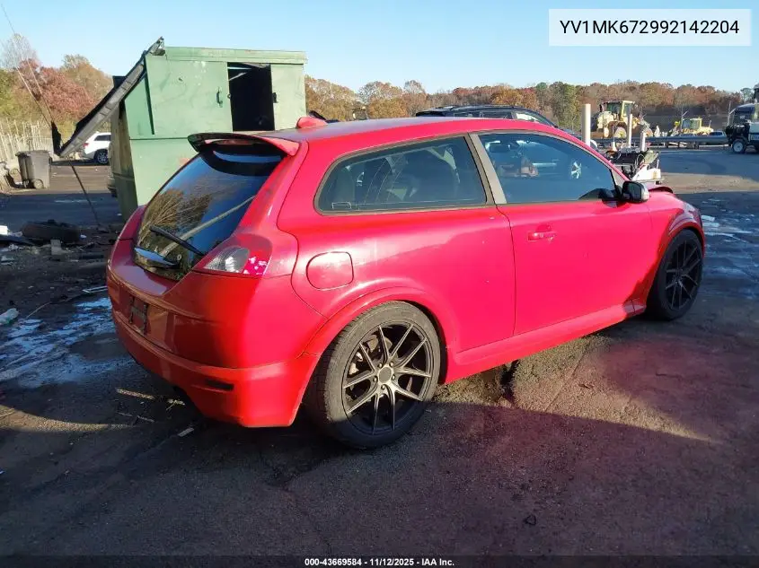 YV1MK672992142204 2009 Volvo C30 T5/T5 R-Design