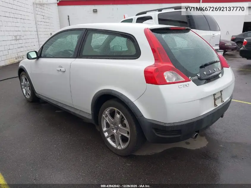YV1MK672692137770 2009 Volvo C30 T5/T5 R-Design