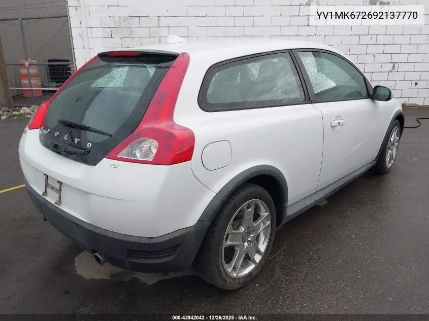 YV1MK672692137770 2009 Volvo C30 T5/T5 R-Design