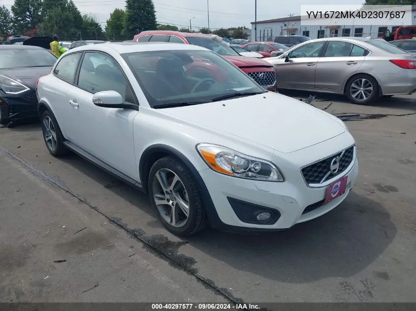 YV1672MK4D2307687 2013 Volvo C30 T5