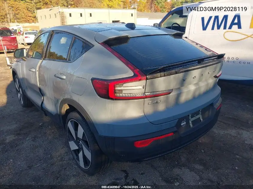 YV4ED3GM9P2028119 2023 Volvo C40 Recharge Pure Electric Twin Ultimate