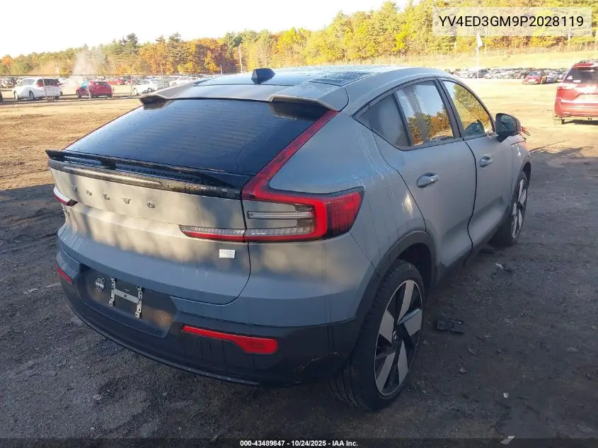 YV4ED3GM9P2028119 2023 Volvo C40 Recharge Pure Electric Twin Ultimate