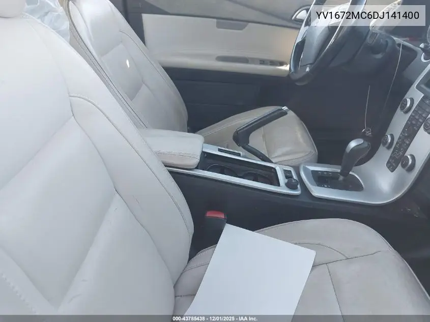 YV1672MC6DJ141400 2013 Volvo C70 T5