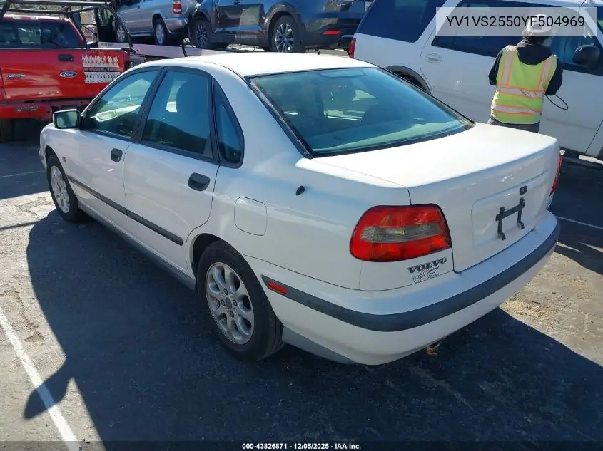 YV1VS2550YF504969 2000 Volvo S40 A/As