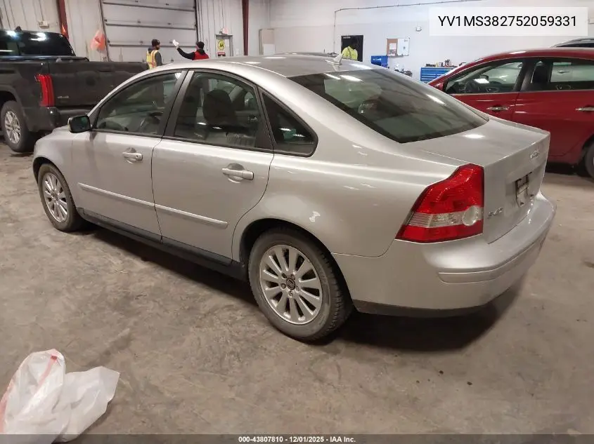 YV1MS382752059331 2005 Volvo S40 2.4I