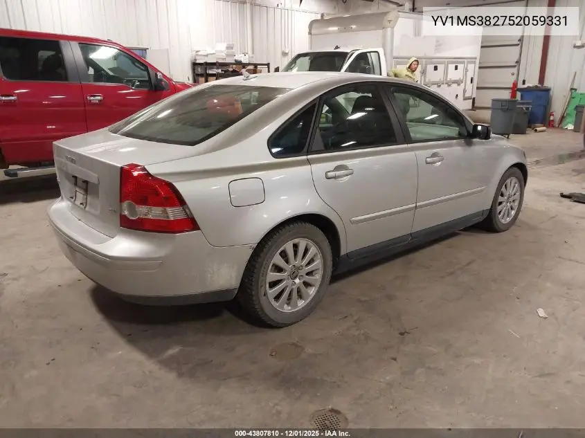 YV1MS382752059331 2005 Volvo S40 2.4I