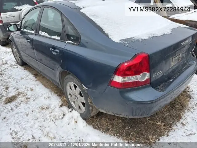 YV1MS382X72284944 2007 Volvo S40 2.4I