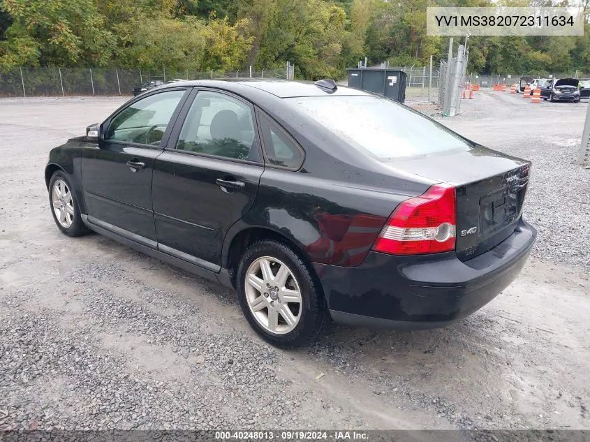 YV1MS382072311634 2007 Volvo S40 2.4I