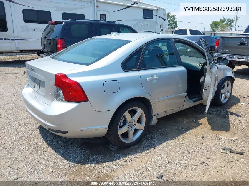 YV1MS382582393281 2008 Volvo S40 2.4I