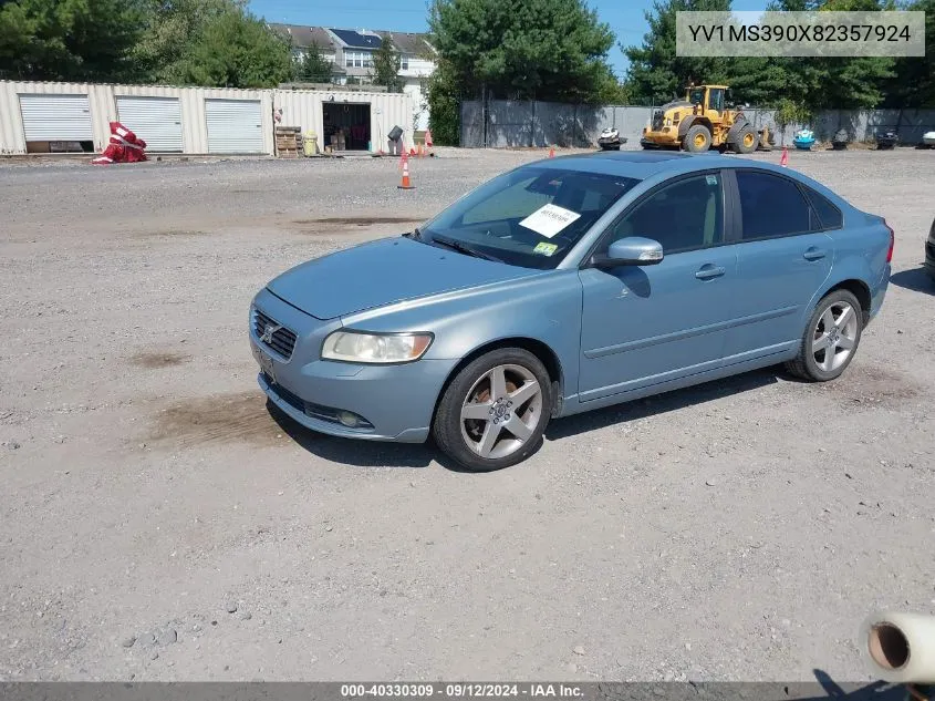 YV1MS390X82357924 2008 Volvo S40 2.4I