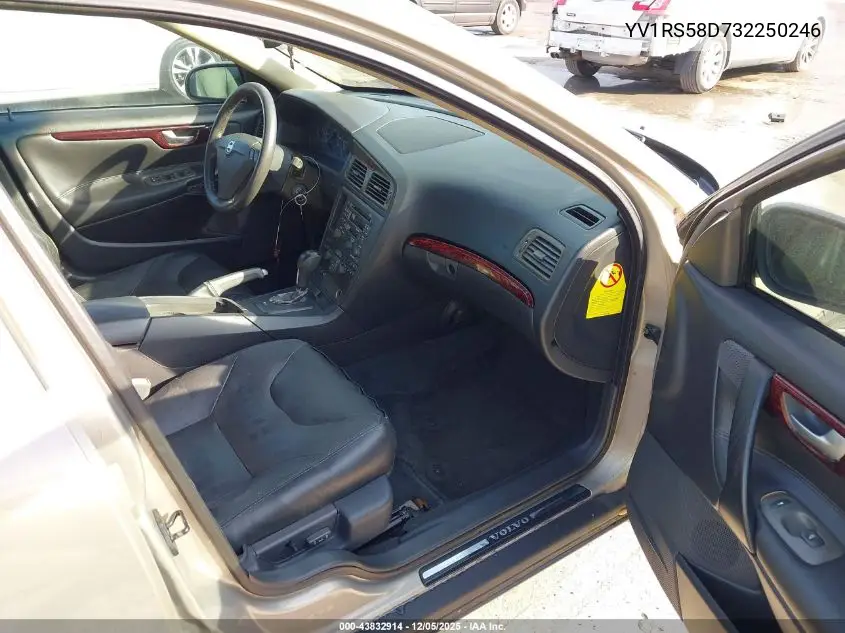 YV1RS58D732250246 2003 Volvo S60 2.4T
