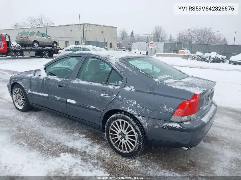 YV1RS59V642326676 2004 Volvo S60 2.5T