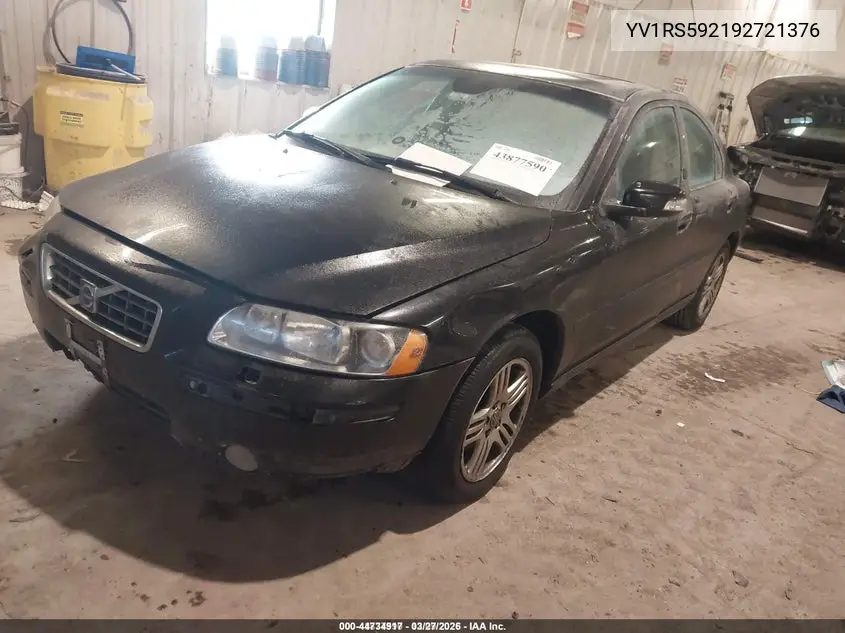 YV1RS592192721376 2009 Volvo S60 2.5T/2.5T Special Edition