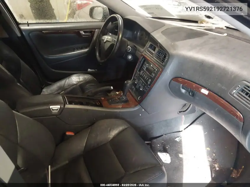 YV1RS592192721376 2009 Volvo S60 2.5T/2.5T Special Edition