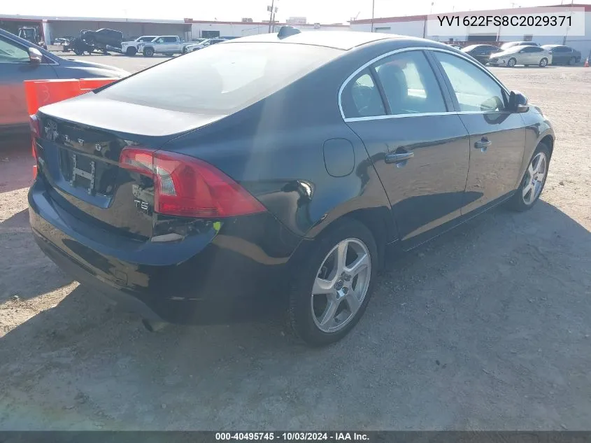 YV1622FS8C2029371 2012 Volvo S60 T5