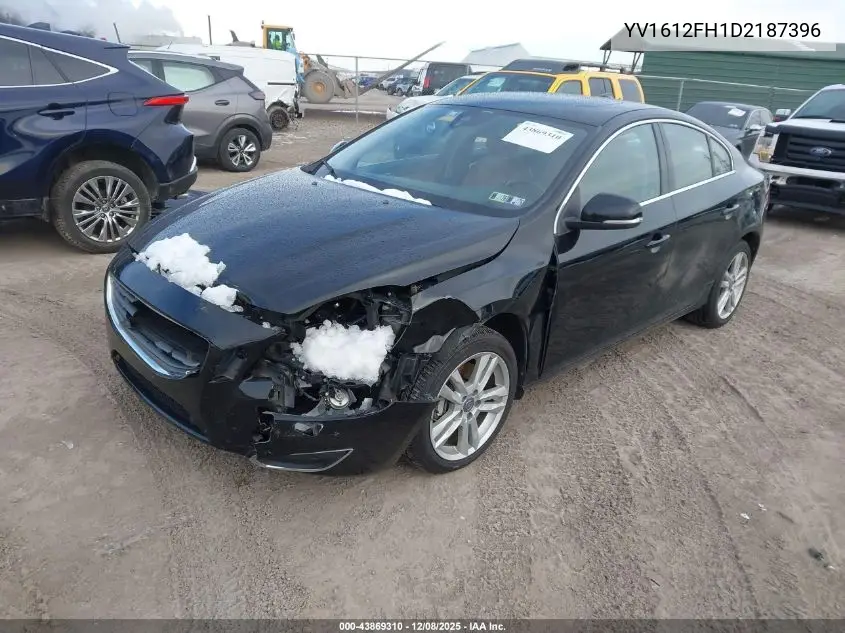 YV1612FH1D2187396 2013 Volvo S60 T5/T5 Platinum/T5 Premier/T5 Premier Plus