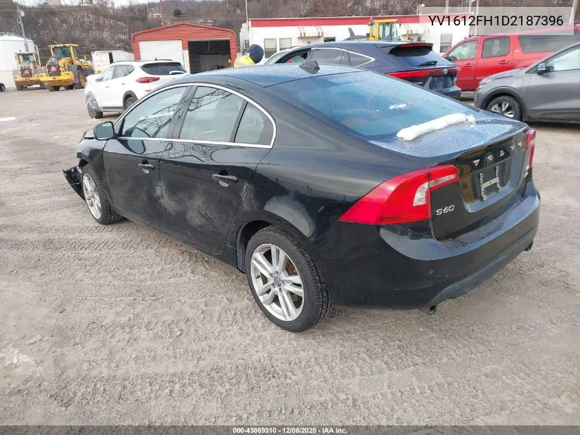 YV1612FH1D2187396 2013 Volvo S60 T5/T5 Platinum/T5 Premier/T5 Premier Plus