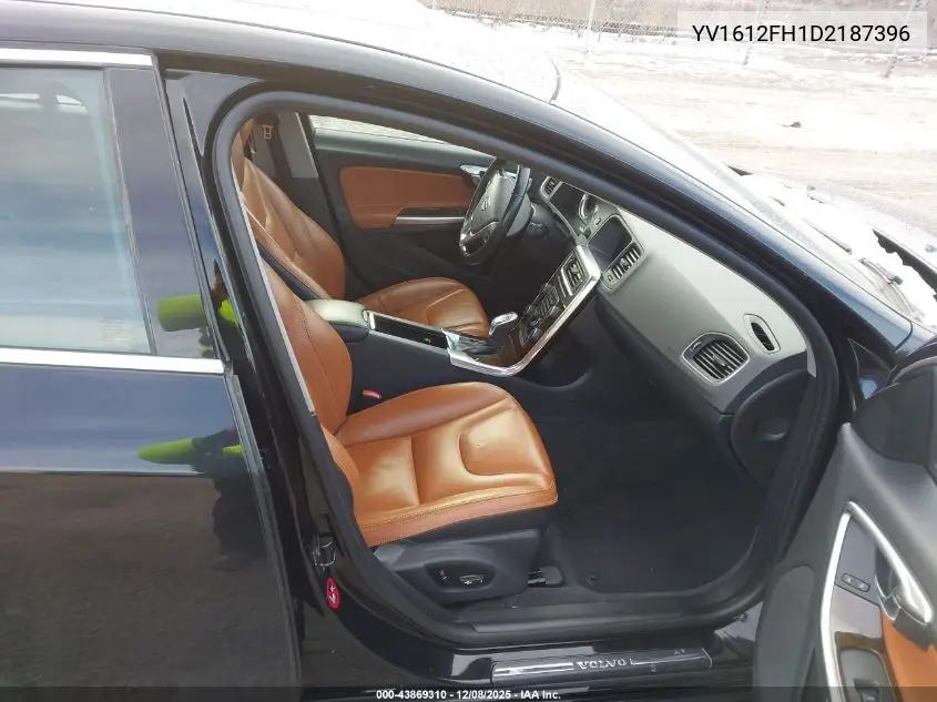 YV1612FH1D2187396 2013 Volvo S60 T5/T5 Platinum/T5 Premier/T5 Premier Plus