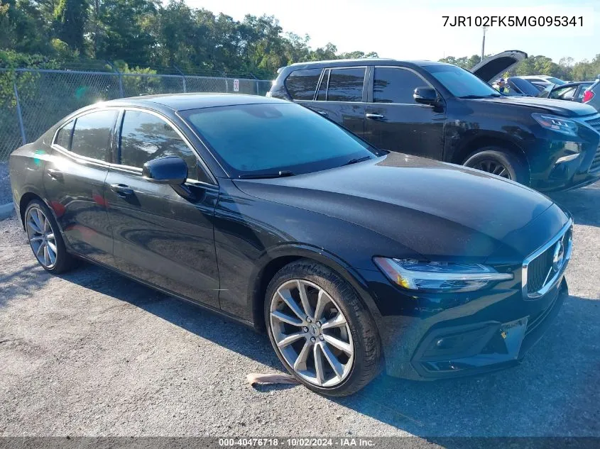 7JR102FK5MG095341 2021 Volvo S60 T5 Momentum