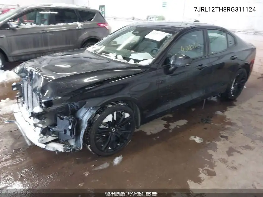 7JRL12TH8RG311124 2024 Volvo S60 B5 Plus Black Edition