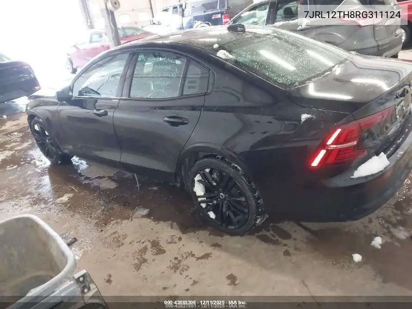 7JRL12TH8RG311124 2024 Volvo S60 B5 Plus Black Edition