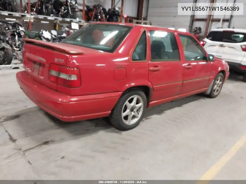 YV1LS5671W1546389 1998 Volvo S70 Glt