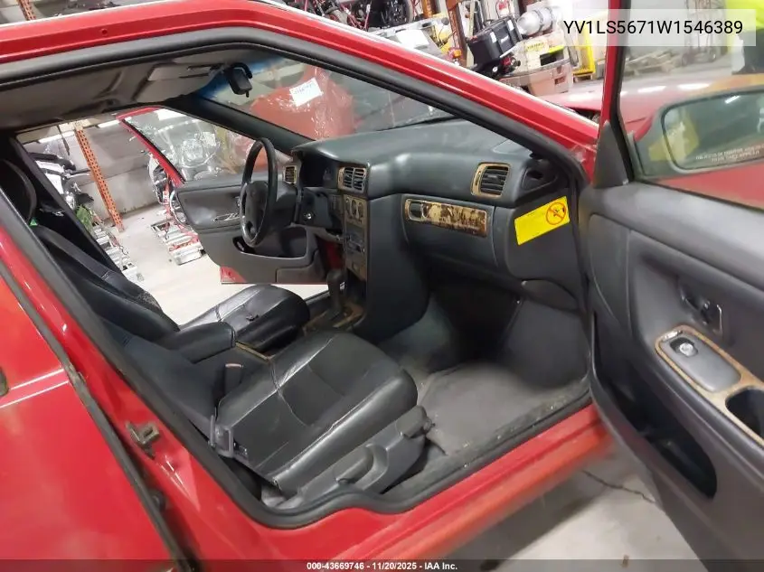 YV1LS5671W1546389 1998 Volvo S70 Glt