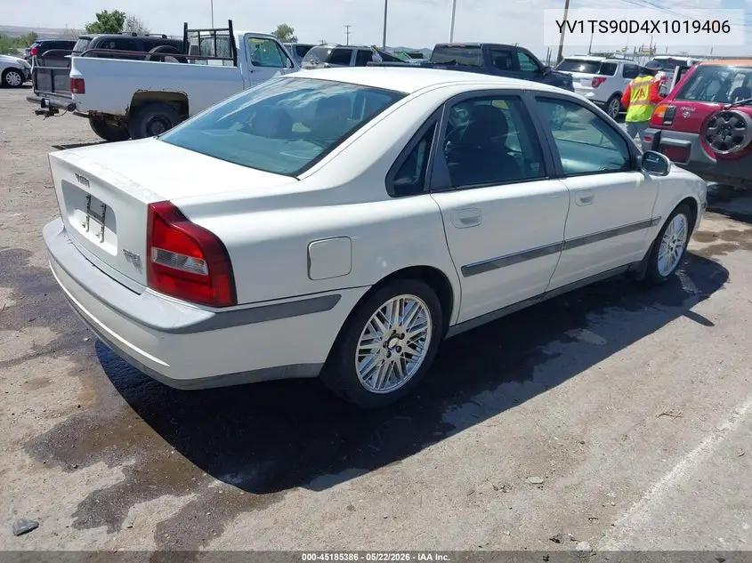1999 Volvo S80 T-6 VIN: YV1TS90D4X1019406 Lot: 45185386